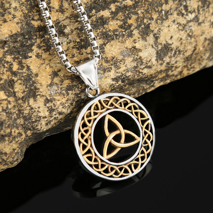 WorldNorse Nordic Triquetra Celtic Trinity Knot Necklace - image 6