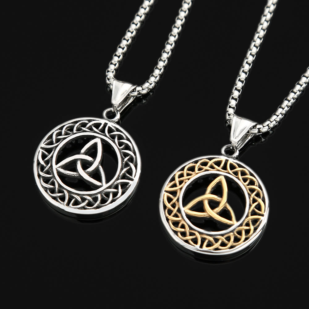 WorldNorse Nordic Triquetra Celtic Trinity Knot Necklace - image 8