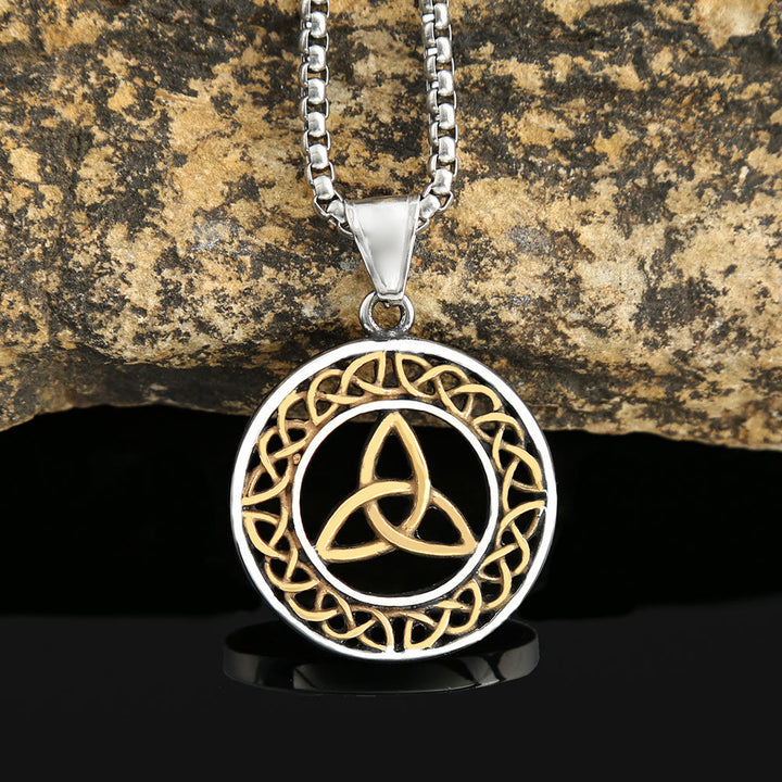 WorldNorse Nordic Triquetra Celtic Trinity Knot Necklace - image 5