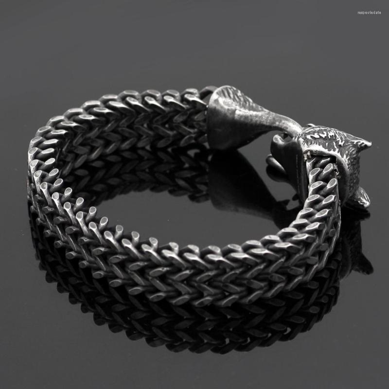 WorldNorse Norse Viking Amulet Odin's Wolf Bracelet - image 4