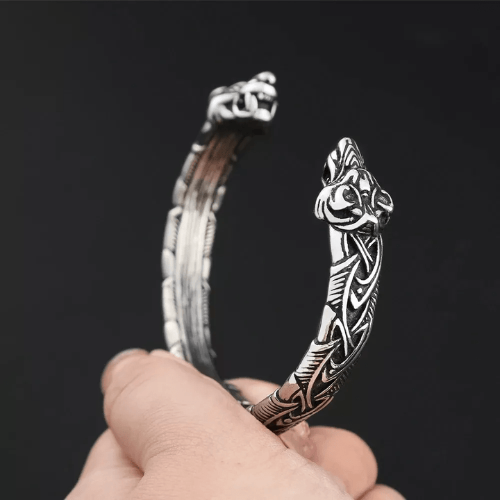 WorldNorse Fenrir The Wolf Handcrafted Bracelet - image 9