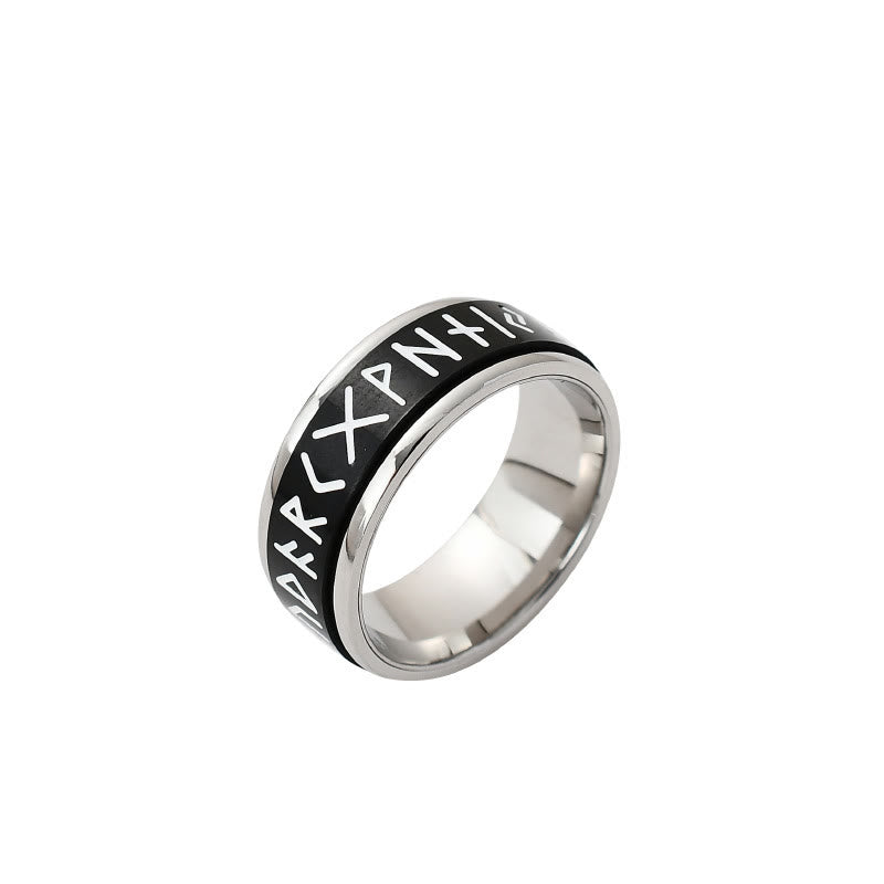 WorldNorse Classic Norse Rune Multicolor Style Ring