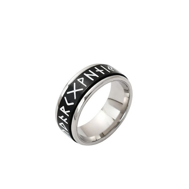WorldNorse Classic Norse Rune Multicolor Style Ring - image 4