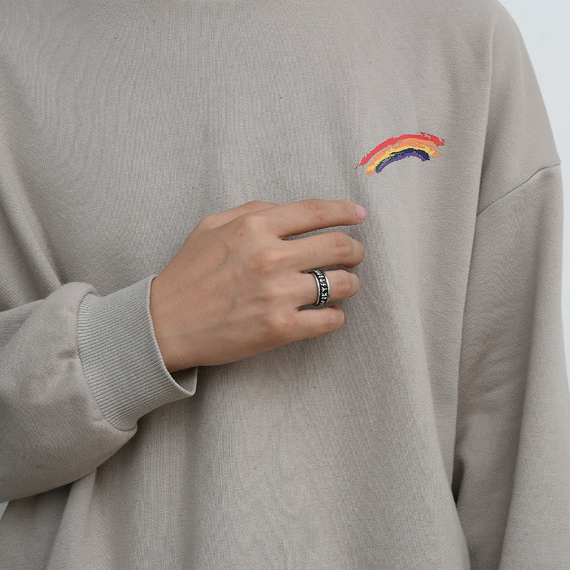 WorldNorse Classic Norse Rune Multicolor Style Ring - image 5