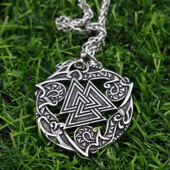 WorldNorse Valknut Odin Viking Symbol Necklace - image 7