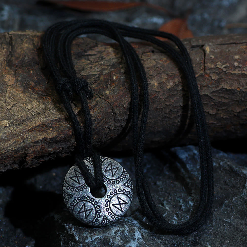 WorldNorse Dagaz Rune Pendant Neckalce - Neckalce - image 0