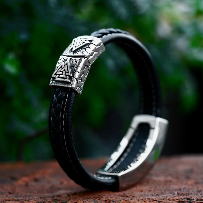 WorldNorse Classic Viking Vegvisir And Celtic Knot  Bracelet - image 3