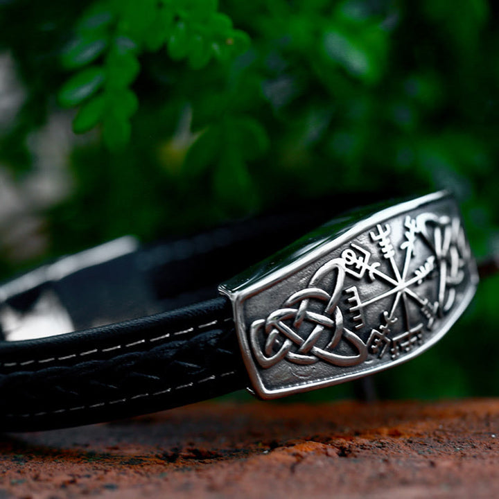 WorldNorse Classic Viking Vegvisir And Celtic Knot  Bracelet - image 2