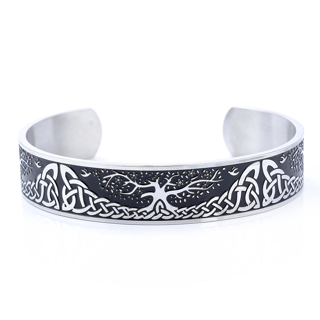 WorldNorse Nordic Yggdrasil With Celtic Knot  Bracelet