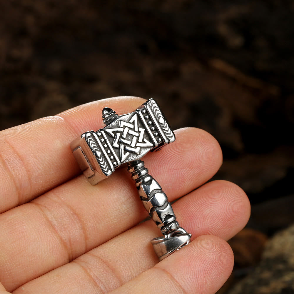 WorldNorse Vintage Mjolnir Thor's Hammer Power Necklace - image 5