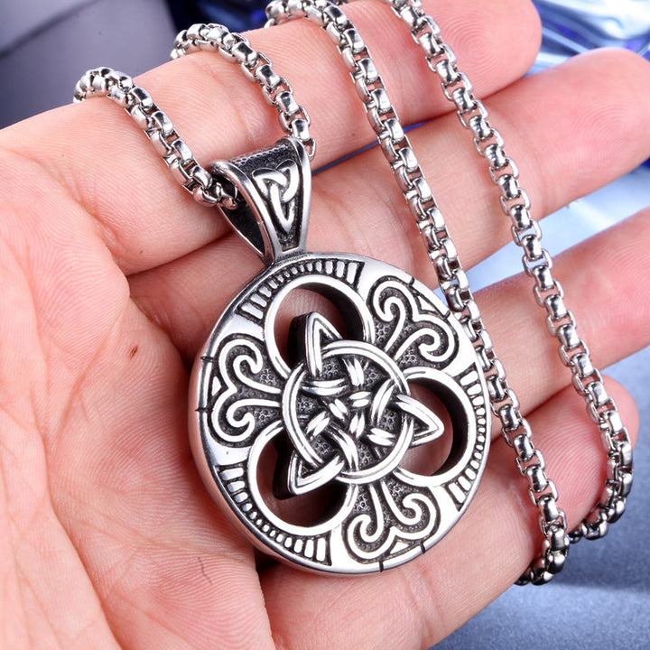 WorldNorse Classic Celtic Knot Triquetra Necklace - image 7