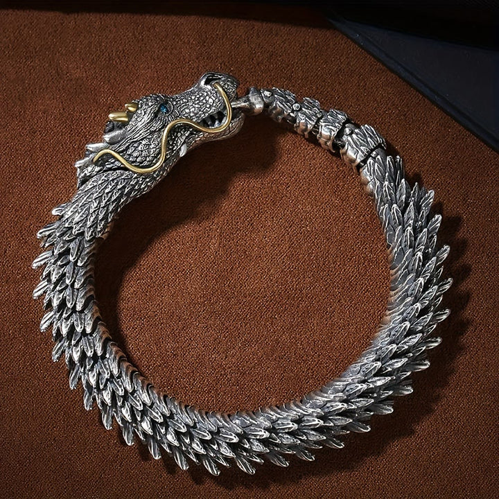 WorldNorse Handmade Three Dimensional Dragon Bracelet - image 6