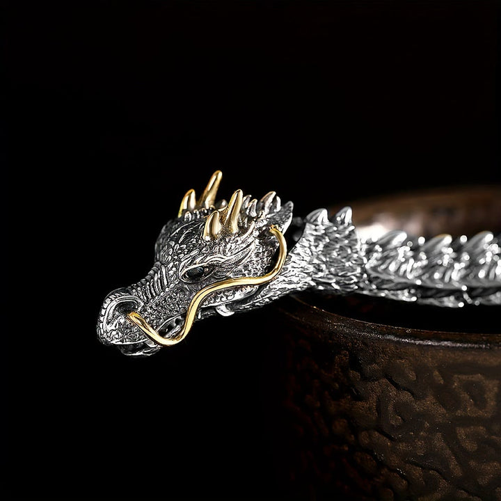 WorldNorse Handmade Three Dimensional Dragon Bracelet - image 9