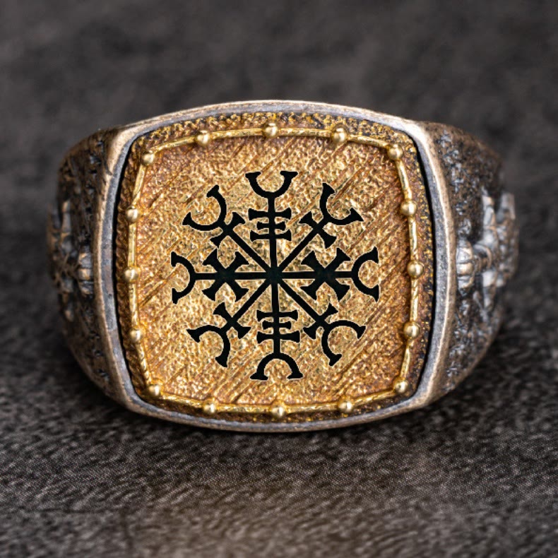 WorldNorse 925 Sterling Silver Valknut Viking Symbols Ring - image 10