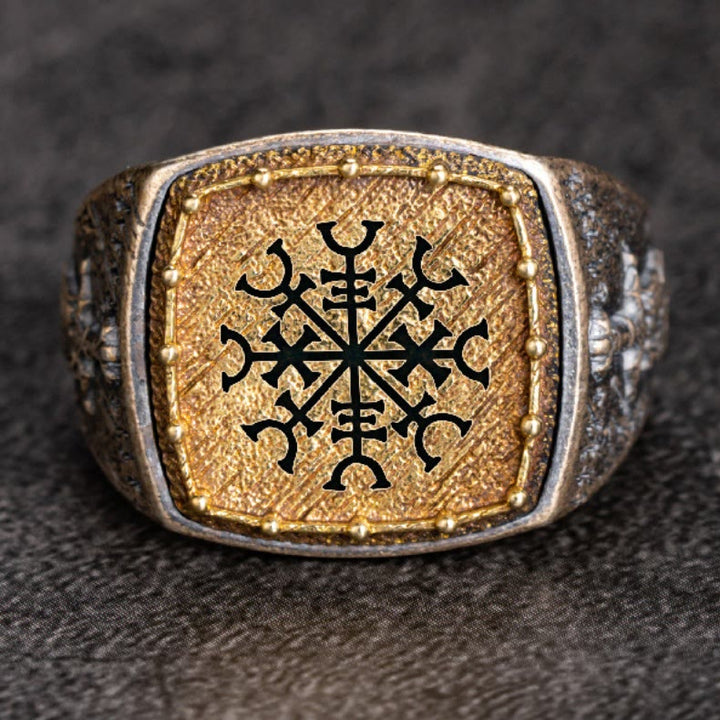 WorldNorse 925 Sterling Silver Valknut Viking Symbols Ring - image 10