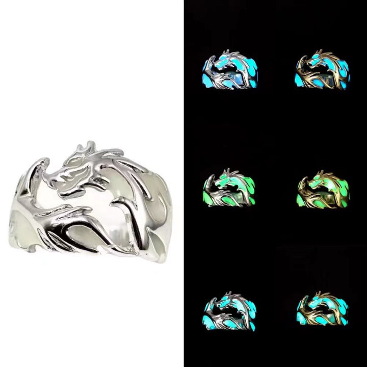 WorldNorse Luminous Glow In The Dark Dragon Ring - image 10