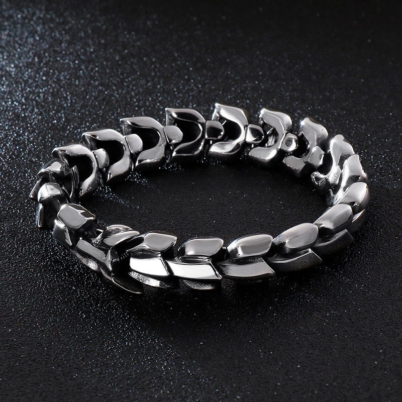 WorldNorse The Midgard Serpent - Stainless Steel Bracelet