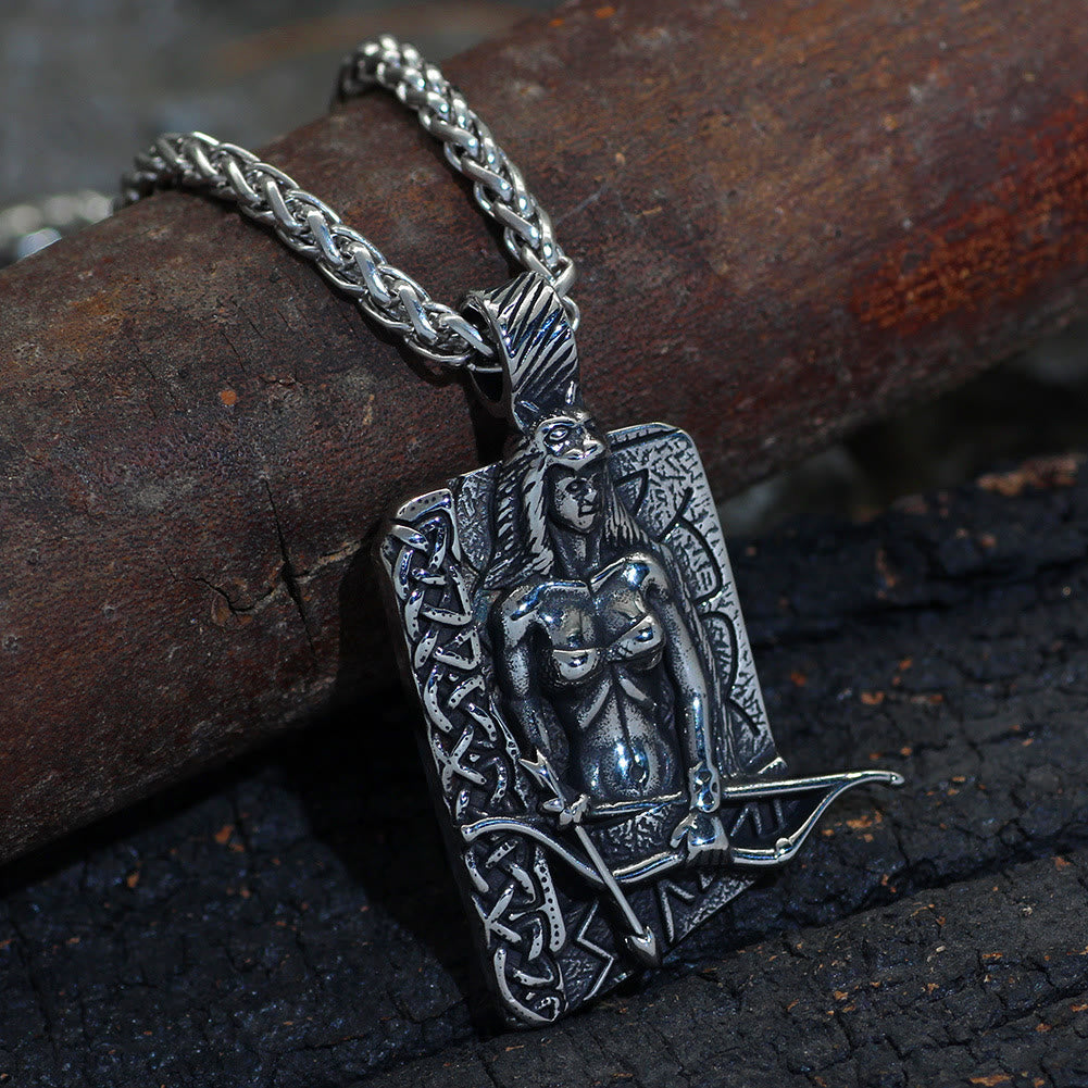 WorldNorse Celtic Knot Wife Of The Sea God Njörd Necklace - Necklace - image 0