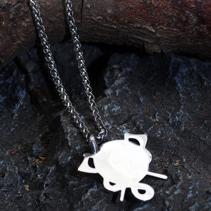 WorldNorse Axes And Shield Norse Dragon Necklace - image 5