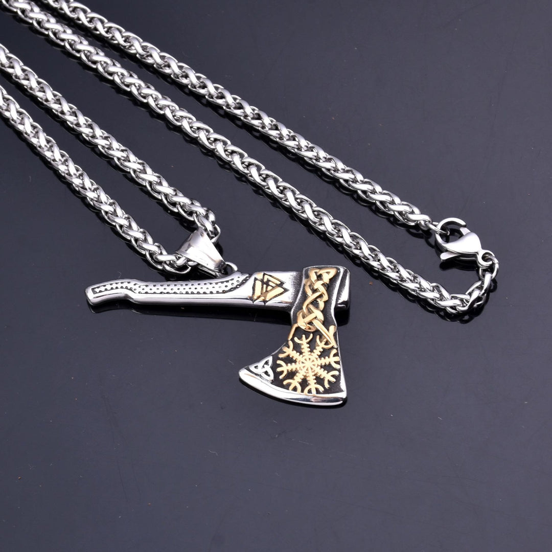 FREE Today: Viking Axe Norse Myth Amulet Necklace