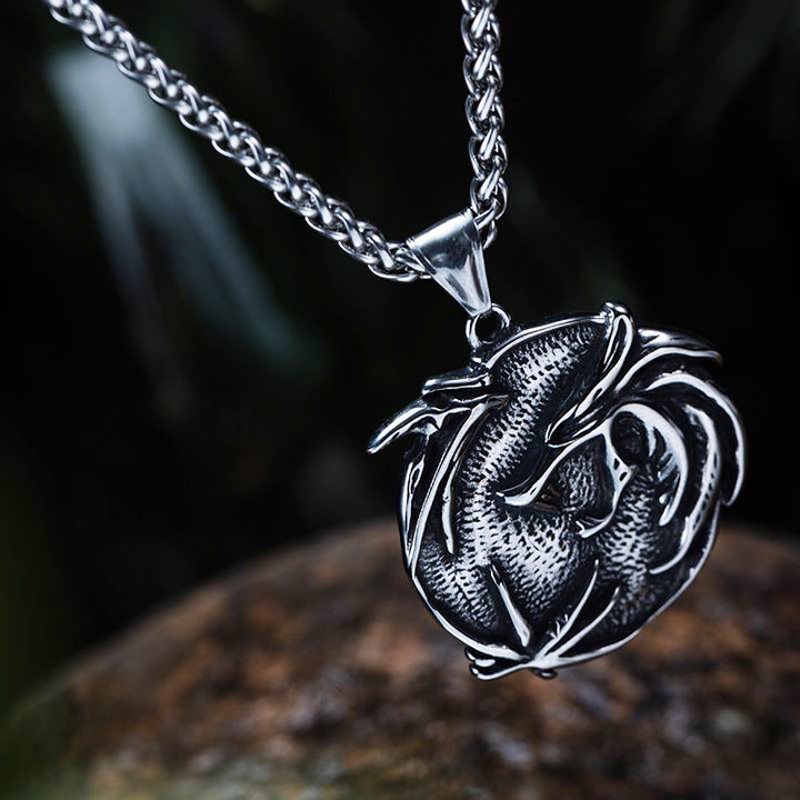WorldNorse The Medallions Stainless Steel Wolf Necklace - image 4