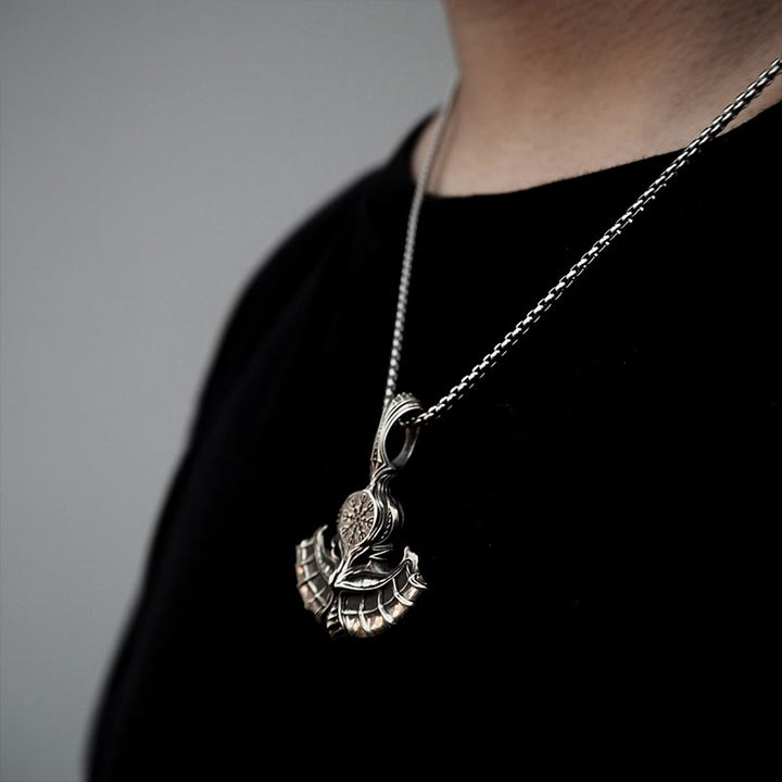 WorldNorse Handcrafted 925 Silver Mjolnir Necklace - image 2