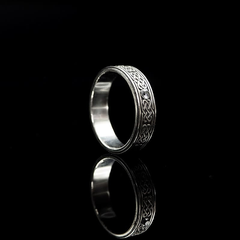 WorldNorse 925 Sterling Silver Celtic Knot Ring