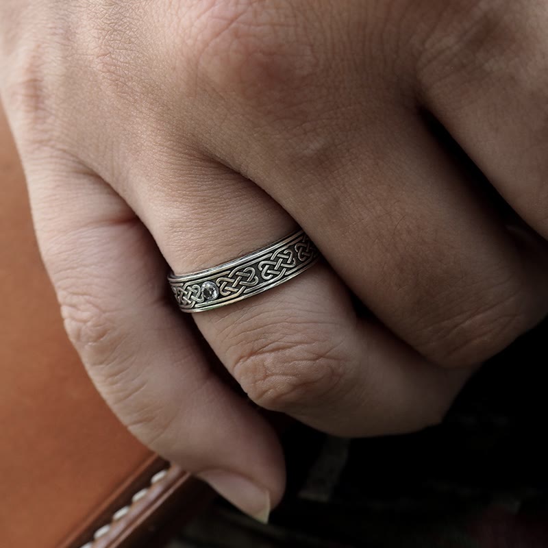 WorldNorse Handcrafted 925 Silver Celtic Knot Ring - image 2