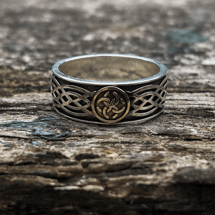 WorldNorse 925 Sterling Silver Celtic Amulet Ring