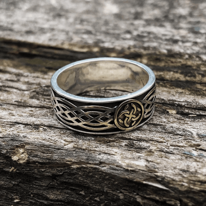 WorldNorse Handcrafted 925 Silver Celtic Amulet Ring - image 4