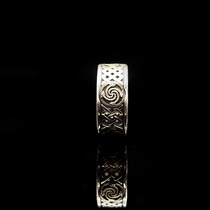 WorldNorse 925 Sterling Silver Norse Dragon Ring