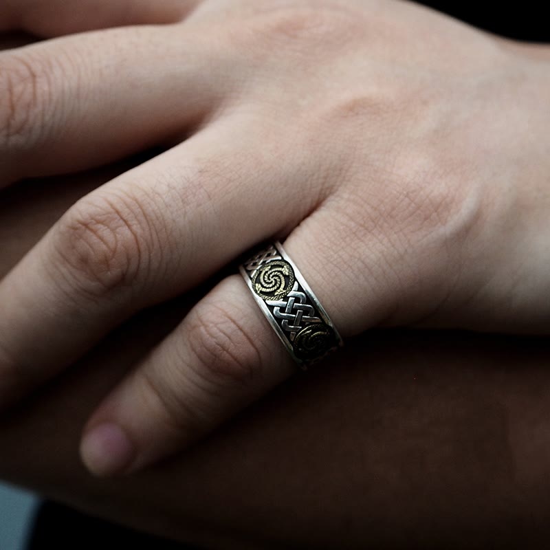 WorldNorse 925 Sterling Silver Norse Dragon Ring