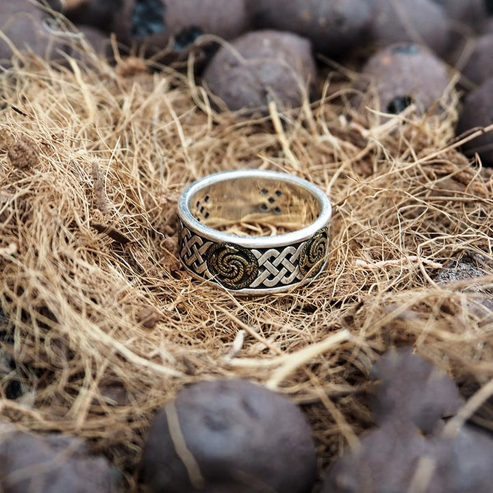 WorldNorse 925 Sterling Silver Norse Dragon Ring