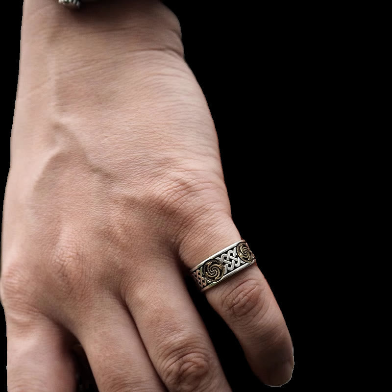 WorldNorse Handcrafted 925 Silver Norse Dragon Ring - image 3