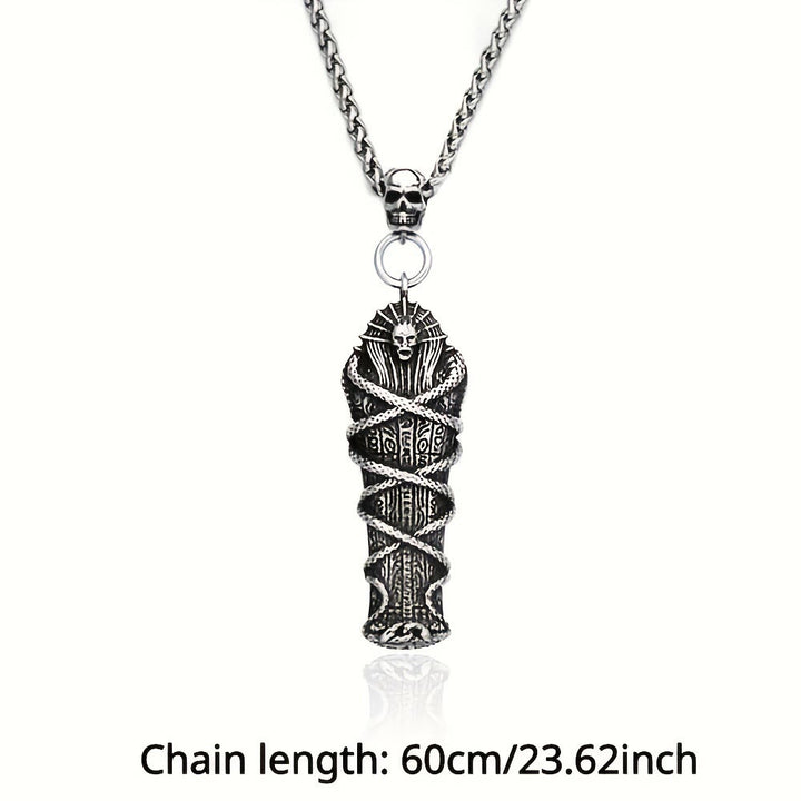 FREE Today: Mummy Skull Pharaoh Coffin Necklace