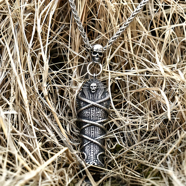 FREE Today: Mummy Skull Pharaoh Coffin Necklace