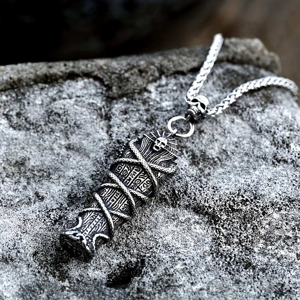 FREE Today: Mummy Skull Pharaoh Coffin Necklace