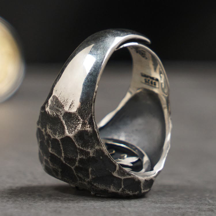 WorldNorse 925 Sterling Silver Spartan Warrior Ring - image 6