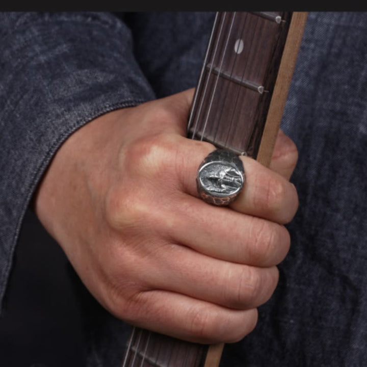 WorldNorse Handcrafted 925 Silver Spartan Warrior Ring - image 3