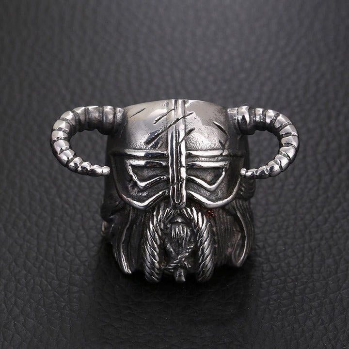 WorldNorse Vikings Helmet Warrior Ring