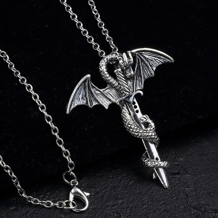 FREE Today: Pterosaur Golden Sword Luminous Necklace
