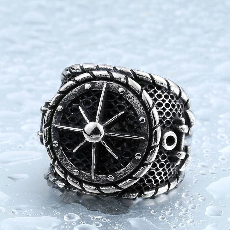 WorldNorse Anchor Aweigh Lighthouse Ship Ring - image 5