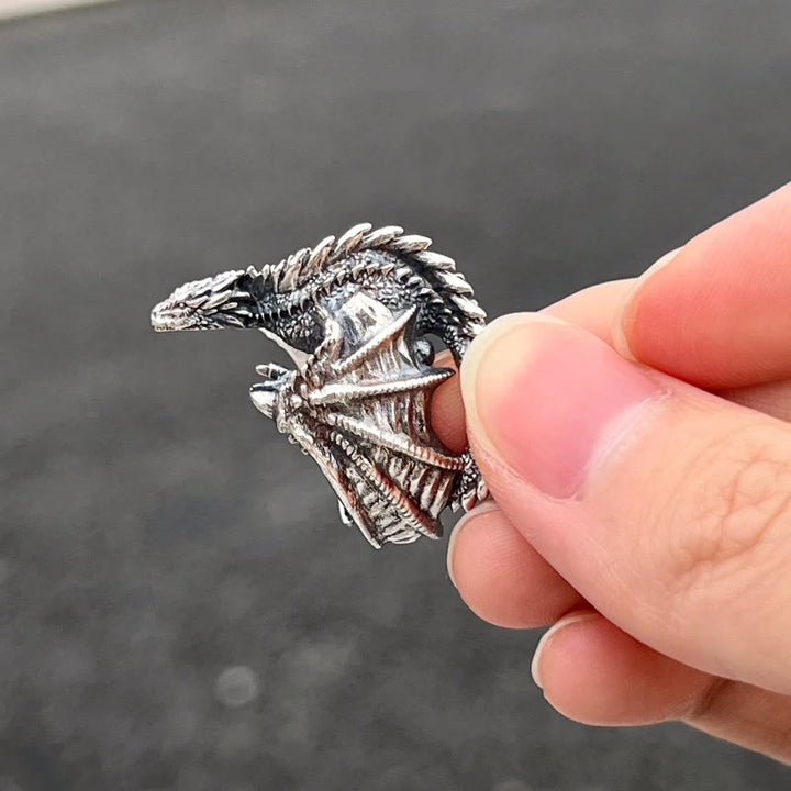 Flash Sale - Dragon Open Design Gothic Ring