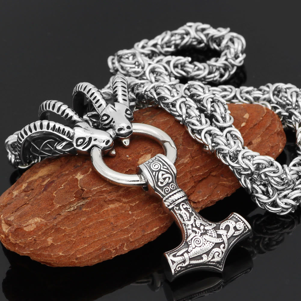 WorldNorse Mjolnir Thor Hammer Necklace - image 1