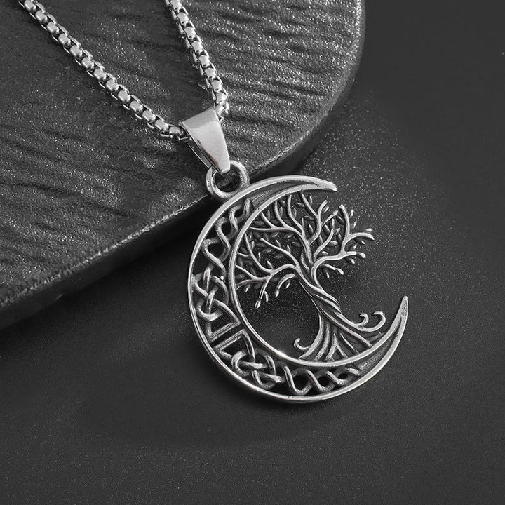 WorldNorse Celtic Knot With Yggdrasil Necklace - image 4