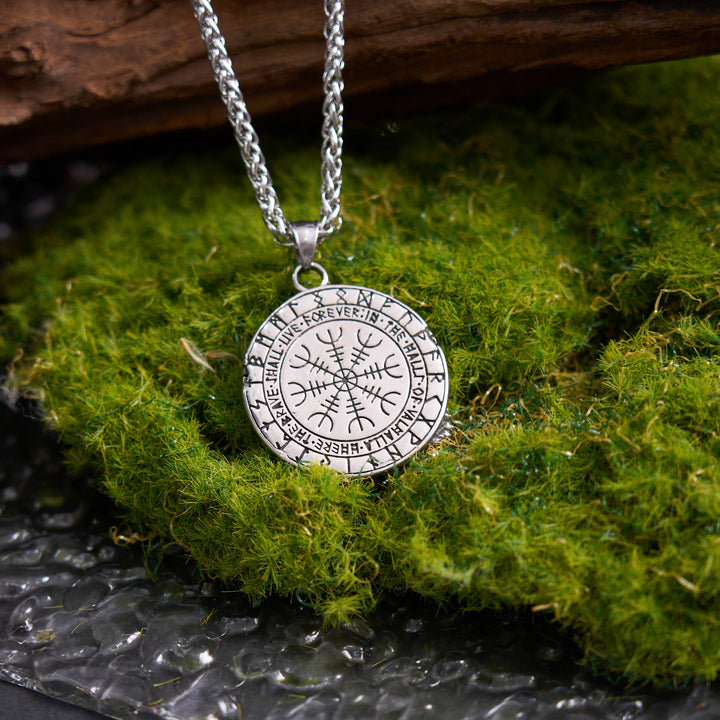 WorldNorse Fenrir Of Wolf And Helm Of Awe Necklace - image 12