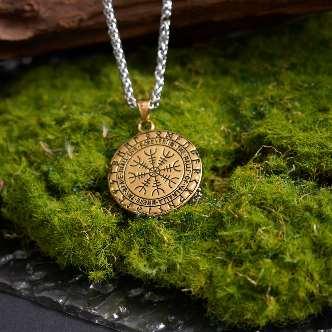 WorldNorse Fenrir Of Wolf And Helm Of Awe Necklace - image 6