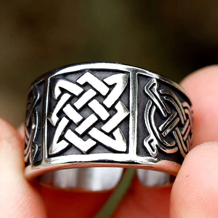 WorldNorse Celtic Knot  Signet Ring