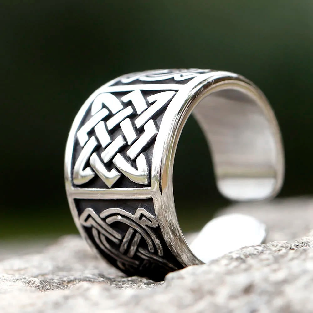 WorldNorse Celtic Knot  Signet Ring