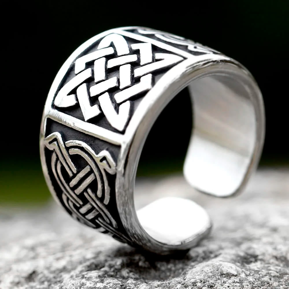 WorldNorse Celtic Knot  Signet Ring